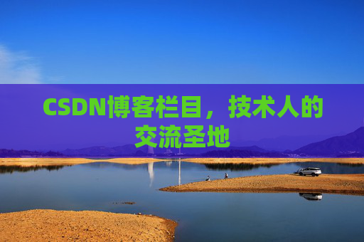CSDN博客栏目，技术人的交流圣地